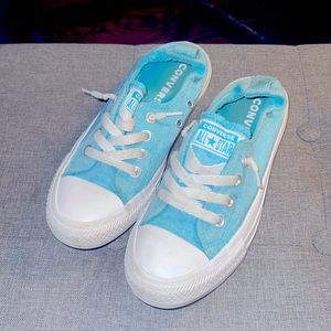 Chuck Taylor All Star Shoreline Slip Ons-Converse-Light Blue-Size 6